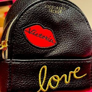 Victoria’s Secret mini lipstick or keys backpack